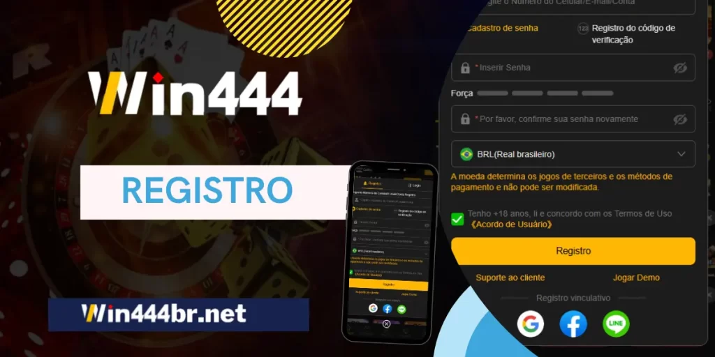 Win444 casino registro